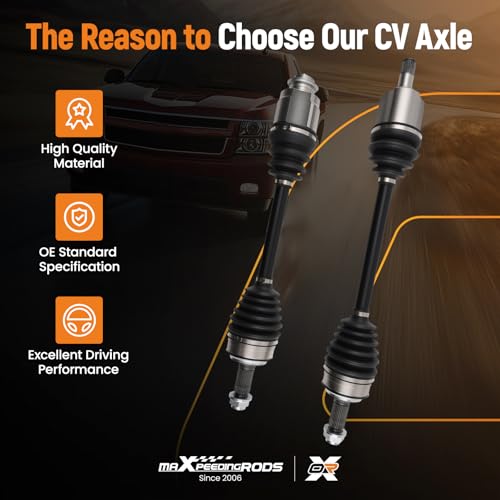 maXpeedingrods Front Left and Right CV Axle Assembly for Honda Accord by maXpeedingrods - Used condition - Image 4