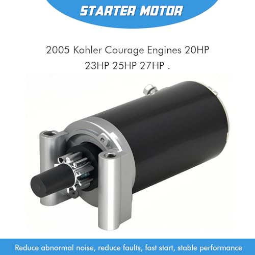 image for A ABIGAIL Kohler 7000 Starter Motor Replacement for Courage Engines 20