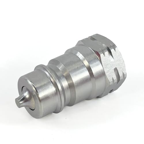 Image of 1 /2'' NPT ISO7241-A 1 /2 inch Body Size Hydraulic Quick Connect Coupling /Coupler With Dust Caps