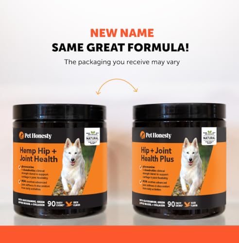 Image of 11-in-1 Advanced Hip + Joint Supplement for Dogs - Mobility Support with Glucosamine Chondroitin, Turmeric, & Green Lipped Mussel, MSM - Soothes Joint Stiffness & May Reduce Discomfort (Duck, 90 Ct)
