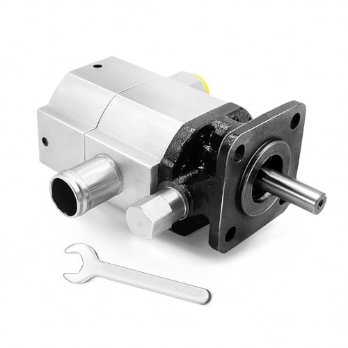 Image of Nakkaa 13 GPM 2 Stage Hydraulic Log Splitter Pump Aluminum Gear Pump | 3000 PSI aluminum hydraulic gear pump, Fast cycle times, Direct replacement pump for gas-powered log splitting machines
