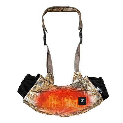 Heated Hand Muff, Electric Heating Hand Warmer Pouch, Suitable for Outdoor Hunting, Sports, Photography, Golf, Football in Cold Winter Keep Warmth (Batteries no Including) New Camo(No-Batter