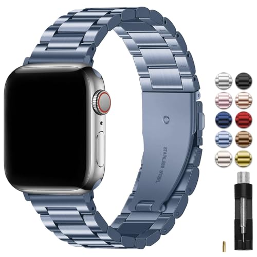 Image of Fullmosa Metal Band with Case for Apple Watch 41 /40 /38mm