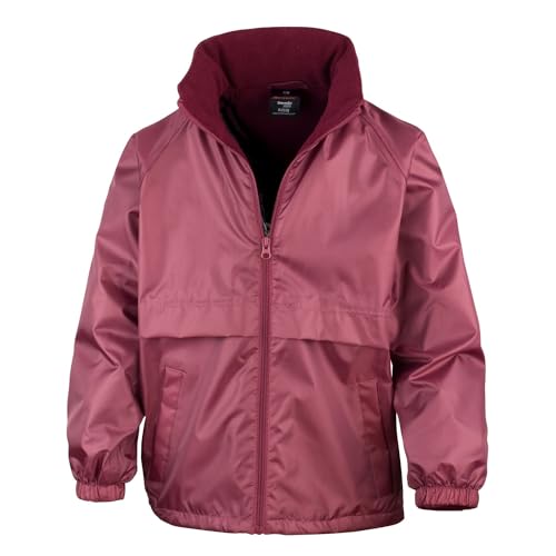 Veste enfant 13-14 ans Result Core bordeaux blouson automne chaud