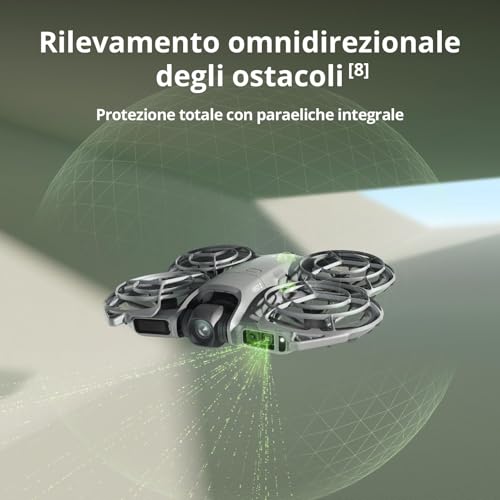 Dji Neo 2 Combo Motion Fly More Bundle Con Accessori, Drone 4K Per Principianti Con Rc Motion 3 E Goggles N3, Trasmissione Stabile Con Transceiver Digitale, Volo Fpv, 3 Batterie (Neo 2 Motion) - 6