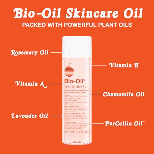 Bio-Oil Skincare Body Oil, Moisturizer for Scars and Stretchmarks, Hydrates Skin, Non-Greasy, Dermatologist Recommended, Non-Comedogenic, For All Skin Types, with Vitamin A, E, 4.2 Ounce (Pack of 1) - Image 7