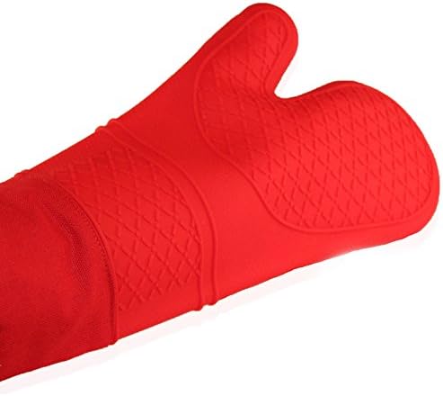 Heat Resistant Safety Oven Mitts Best Rated Silicone Gloves