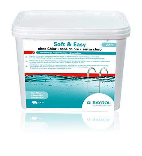 BAYROL - Soft & Easy 20M3 4,48KG - Traitement sans Chlore à Base d'Oxygène Actif pour Piscine -...