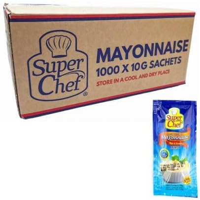 SUPERCHEF MAYONNAISE SACHET 1000X10GM