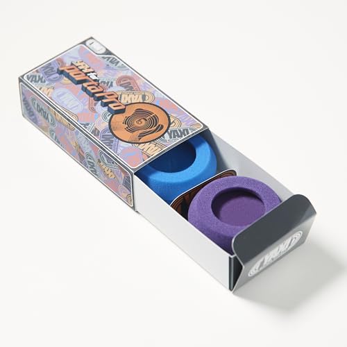 Coussinets d'oreille pour Koss PortaPro YAXI - Lot de 2 paires bleu et violet