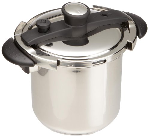 Concord Cookware Stainless Steel Pressure Cooker, 8-Quart