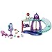Enchantimals Royaume de l'océan Parc Aquatique des Sirènes, avec mini-poupée Shayda Otarie, mini-figurines animales et accessoires, jouet enfant, HCG03