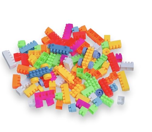 Image of Building Block Toys for Kids (Style 1, 50, Count)