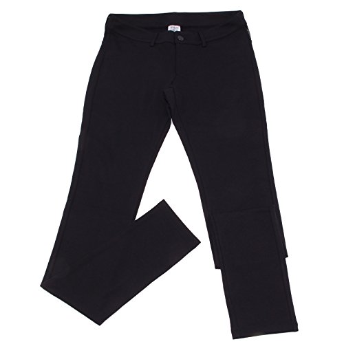 Pantaloni Armani Junior de niña con acabados premium en azul