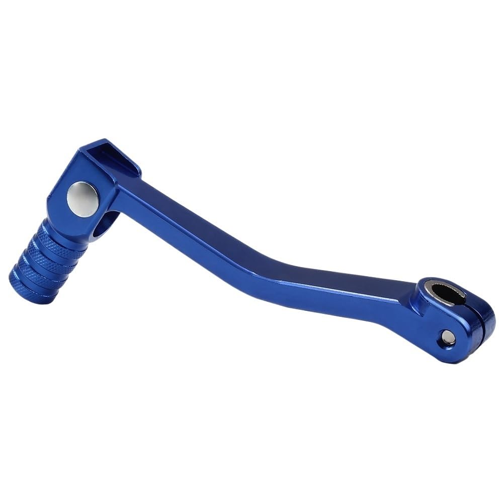 Gconla Blue Motorcycle Gear Shifter Lever Motorcycle Accessories Folding Gear Shift Lever Shifter Pedal Toe Peg Linkage Kit For Bike Universal Part