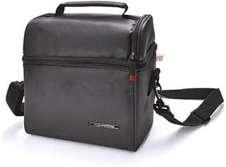 IRIS BARCELONA - Optimal Lunch Bag, Set de Bolsa Térmica Porta Alimentos Ligera de 4,7 l y 2 Tapers Aptos para Microondas, Lavavajillas y Congelador 0,6 l y 0,8 l Gris