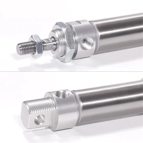 Vérin pneumatique MA40 double effet mini piston acier inox - 4