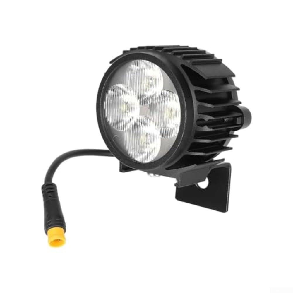 BlissfulAbode Headlight for Kukirin G2-Pro, for G2-ProDB, for G2 Max Electric Scooters - Plastic Front Lamp, Non-Dazzling Bright Light for Night Riding Safety