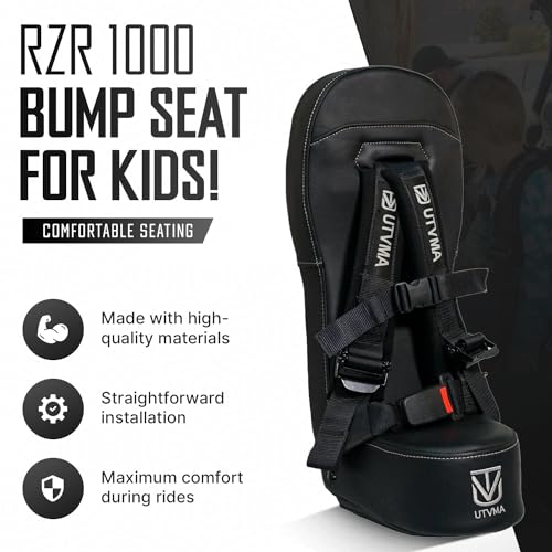 image for UTVMA RZR 1000 and 900 (2014-2023) Bump Seat with 4-Point Harness | Ki