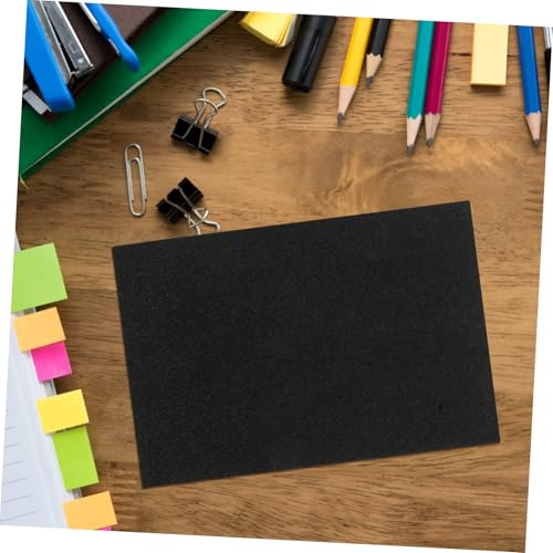 Papier mousse pailleté noir A4 Uonlytech pour loisirs créatifs - 8