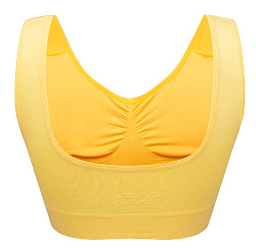 Image of Women's Comfort Workout Sports Bra Low-Impact Activity Sleep Bras