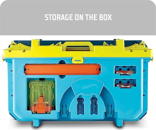 Hot Wheels GVG11 Track Builder Unlimited Rapid Launch Builder Box, Multicolor, 145.01 x 169.01 x 35.99 cm