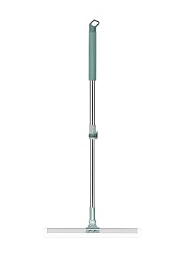 voltonix 50-Inch Rotating Floor Squeegee, Heavy Duty Bathroom Wiper with 180-Degree Swivel Head,Multifunctional Magic Broom Floor Squeegee with Long Handle Adjustableq (Multy) - image, photos