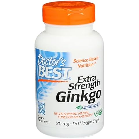Doctor's Best Extra Strength Ginkgo Biloba Supplement Cover