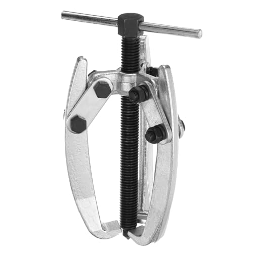 sourcing map 3.1 3-Jaw Gear Puller for Bearings, Pulleys Remove, High Carbon Steel Separate Lifting Device