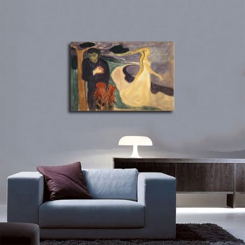Poster Separation Edvard Munch impression sur toile decoration murale grand format - 5