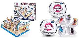 5 Surprise 77267 Disney Brands Toy Store Playset with 2 Exclusive Minis Collectible & Mini Disney Brands Series 1 Mystery Capsule Genuine Disney Mini Brand Collectible Toy by Zuru (2 Pack)