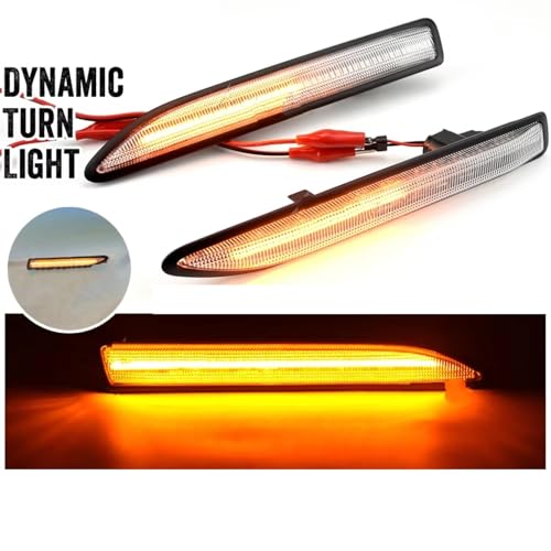 Clignotant séquentiel haut de gamme pour aile de Mondeo Mk4 feu dynamique noir - 4