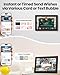 FOOJOE Digital Picture Frame WiFi 10.1inch - Smart Touch Screen Digital Photo Frame Uhale - IPS HD Display Screen Electronic Photo Frame 16GB Memory - Send Photos and Videos Instantly via Uhale