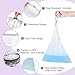Commode Liners with Pads, 60 Unscented Liners + 60 Lavender Scented Absorbent Pads, Leak-Proof & Odor-Control, Universal Fit for Bedside & Portable Toilets, RV, Camping & Bedpan
