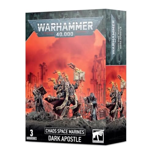 Dark Apostle Chaos Space Marine Warhammer 40k figurine miniature à assembler
