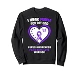 Photo Gallery indosso viola per mio papà - camicia lupus awareness felpa Photo Gallery indosso viola per mio papà - camicia lupus awareness felpa