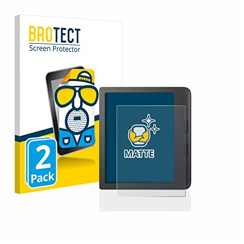 brotect 2-Pack Screen Protector Anti-Glare Compatible with Tolino Vision 6/5 Screen Protector Matte, Anti-Fingerprint Protection Film