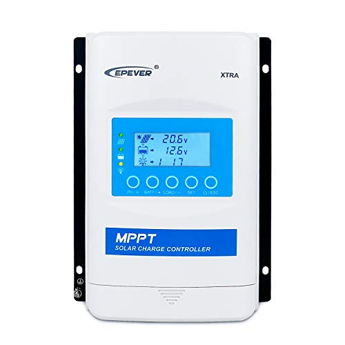 Amazon Com Epever Mppt Solar Charge Controller 30a 12v 24v Auto Max Pv 100v Solar Panels Common Negative Ground Upgraded Regulator Led Lcd 5 Keys For Gel Sealed Flooded Lithium User