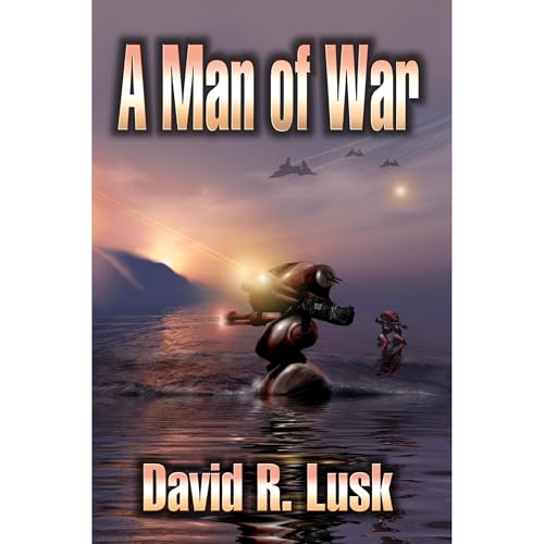A Man of War Audiolibro Por David R. Lusk arte de portada