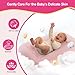 Baby Lounger for Newborn, 0-24 Months, Soft Cotton, Infant Lounger for Home and Travel, Portable Playtime Baby Nest, Including Cover(Pink), Pallet of Product