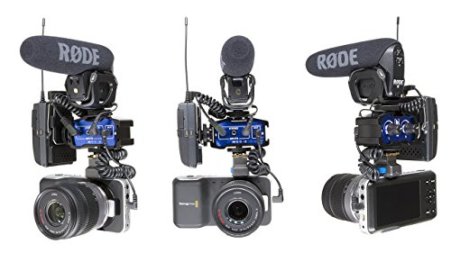 Adaptador de audio Beachtek MCC-2 con control de volumen independiente para vídeo DSLR 3