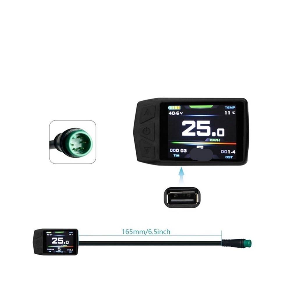 Velocímetro Para KT TF01U | Velocímetro Digital Bicicleta Y Motocicleta Para KT TF01U
