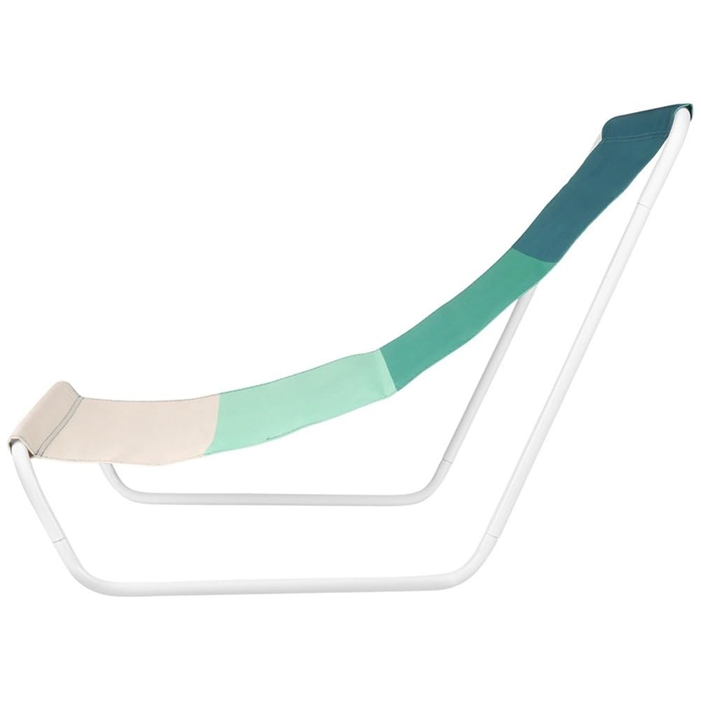 Vilde Chaise de Plage Pliable Lot de 2 | avec sac de transport Chaise de camping légère basse Jardin Balcon Terrasse Cadre en métal Siège en polyester Portable Set