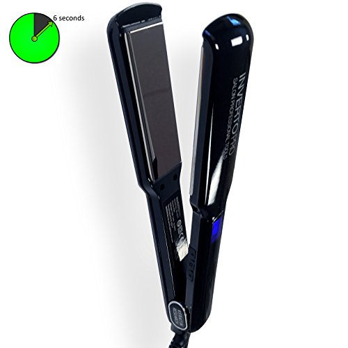 Plancha de cabello profesional con placas de titanio 1.5" miniatura 6