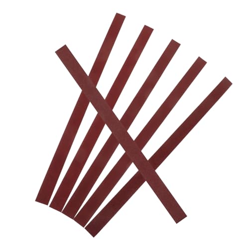 GOOHOCHY Guitar Fret File Cleaner Kit 100/240/320 Grit Sandpapers for Fret Polishing