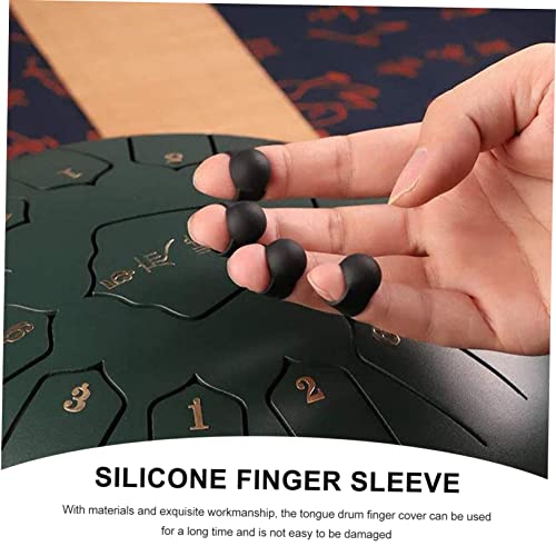 SUPVOX Cubierta Antideslizante para Dedos para Bateristas miniatura 6