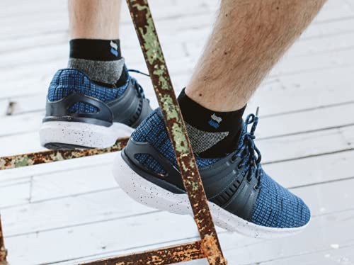 Kentwool Men's Classic Ankle Black Large #TOP1