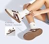 Zapatillas de moda retro con suela de goma LUCKY STEP para mujer | Zapatos clásicos de cuero genuino para tenis, skate, caminar, antideslizantes 6