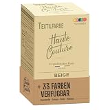 Textilfarbe – Haute Couture – 33 Farben – All-in-One – 350 g – für Kleidung und Stoffe – Beige