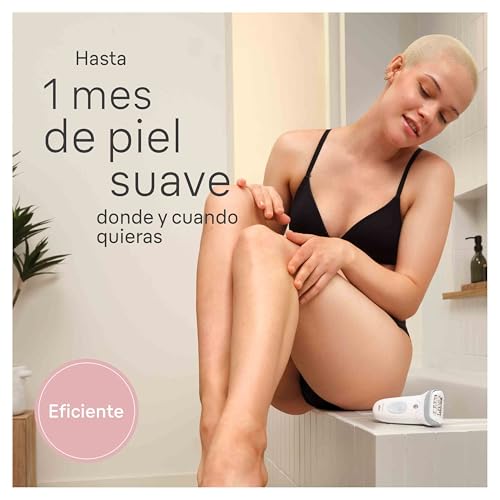 Variante de Braun depiladora Silk-épil 7 Blanca/Plateada